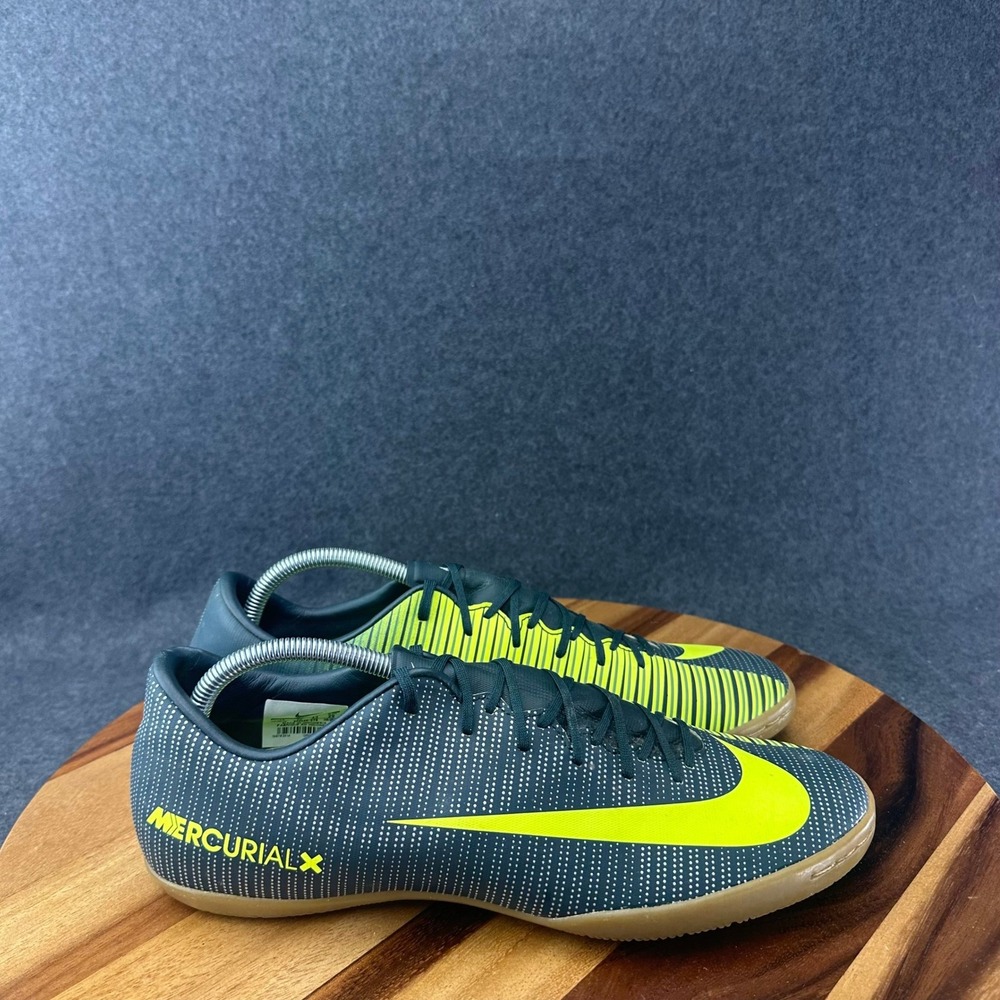 Nike MercurialX Victory VI CR7 Indoor Soccer Shoes Volt 852526-376 Mens 11